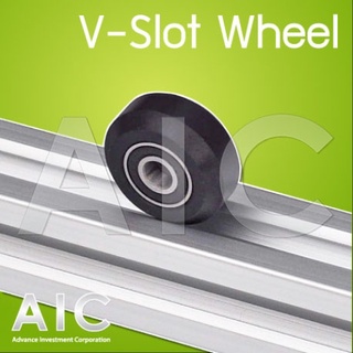 ล้อ  V-Slot Wheel สำหรับชุดเคลื่อนที่ Openbuilds บนรางอลูมิเนียมโปรไฟล์ V-Slot @ AIC