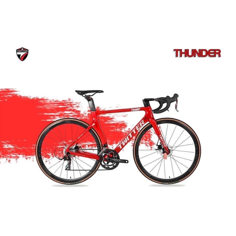 จักรยานเสือหมอบ TWITTER รุ่น THUNDER DB RS 24 Sp.