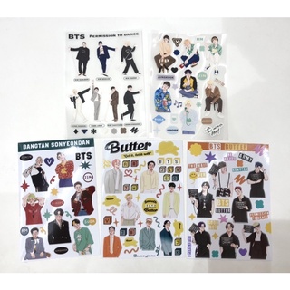 Sticker สติ๊กเกอร์ สตก สติกเกอร์ fanart BTS ARMY BANGTAN บีทีเอส บังทัน DECO PTD Butter ssgt 2021 by mommyjiminn