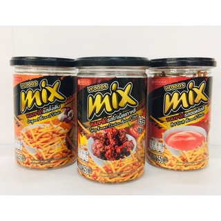 VFOODS MIX วาไรตี้ ขนม ขาไก่ หลากรส 150 กรัม (ดั้งเดิม, ฮอตชิลลี่, ไก่เผ็ดเกาหลี)