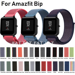 สาย Amazfit bip 3 / Amazfit Bip 3 pro / Amazfit GTS / สายนาฬิกา Amazfit GTS 2 / Amazfit GTS 2e / Amazfit GTS 2 mini / Amazfit BIP/ Amazfit BIP lite / Amazfit pop pro Amazfit bip S / Amazfit GTR 42MM Nylon  Amazfit bip u pro Strap Wristband