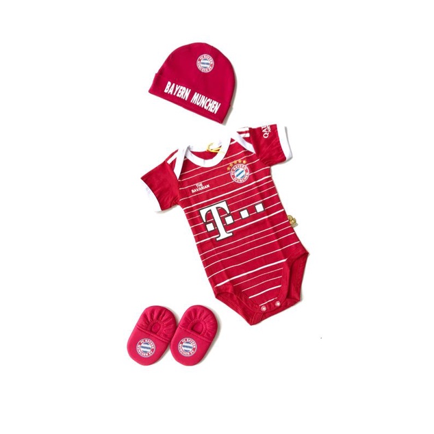 Bayern Munchen เสื้อจัมเปอร์ เบบี้บอล สําหรับเด็ก 2022-2023