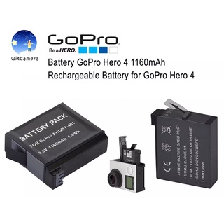 แบตเตอรี่ กล้อง AHDBT-401 GoPro Hero 4   1160mAh  Rechargeable Battery for GoPro Hero 4