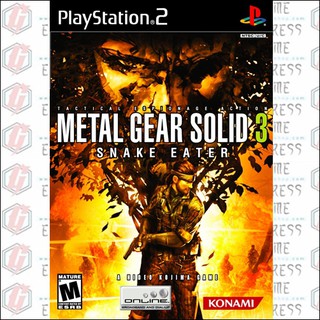 PS2: Metal Gear Solid 3 : Snake Eater (U) [DVD] รหัส 1215