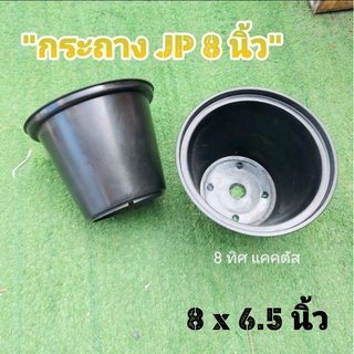 กระถาง JP 8 นิ้ว กลม // กด 50 ชิ้น 450 บาท -- กระถาง 8 นิ้ว -- กระถางพลาสติก กระถางแคคตัส กระบองเพชร