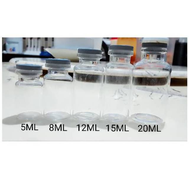 ขวดขวดแก้ว 5ml 8ml 10ml 12ml 20ml 30ml