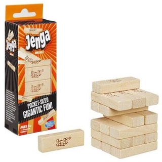 Hasbro Gaming Jenga Mini Game เกมส์ตึกถล่ม มินิเวอร์ชั่น