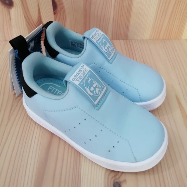 รองเท้าเด็ก Adidas Stan Smith 360 I Light Blue