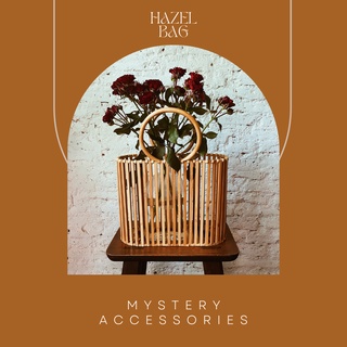 B280: Hazel Bag | Mystery Accessories กระเป๋า กระเป๋าสาน กระเป๋าไม้