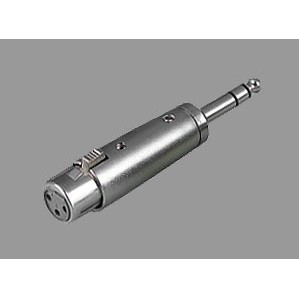 ปลั๊กแจ๊คแคนนอน XLR ตัวเมีย-ปลั๊กโฟนสเตอริโอ 1/4 ตัวผู้ แจ๊คทด XLR ตัวเมียเป็น Phone stereo ตัวผู้ LIDGE YM-073