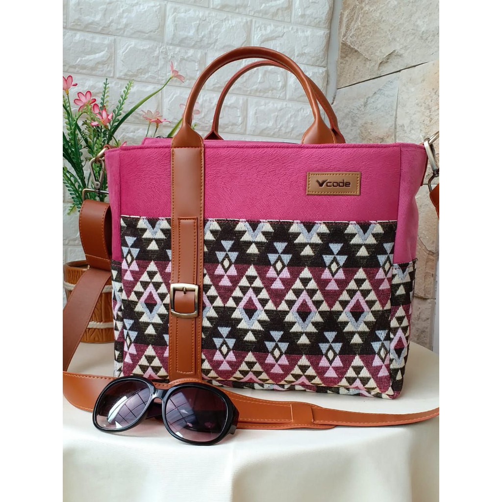 Evanurita Vcode OxiBag ทอแฟชั่นกระเป๋าคุณภาพสูงวัยรุ่น