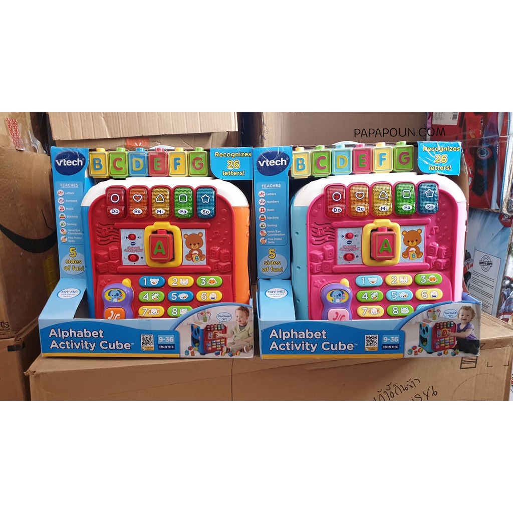 VTech Alphabet Activity Cube กล่องกิจกรรม 5 ด้าน