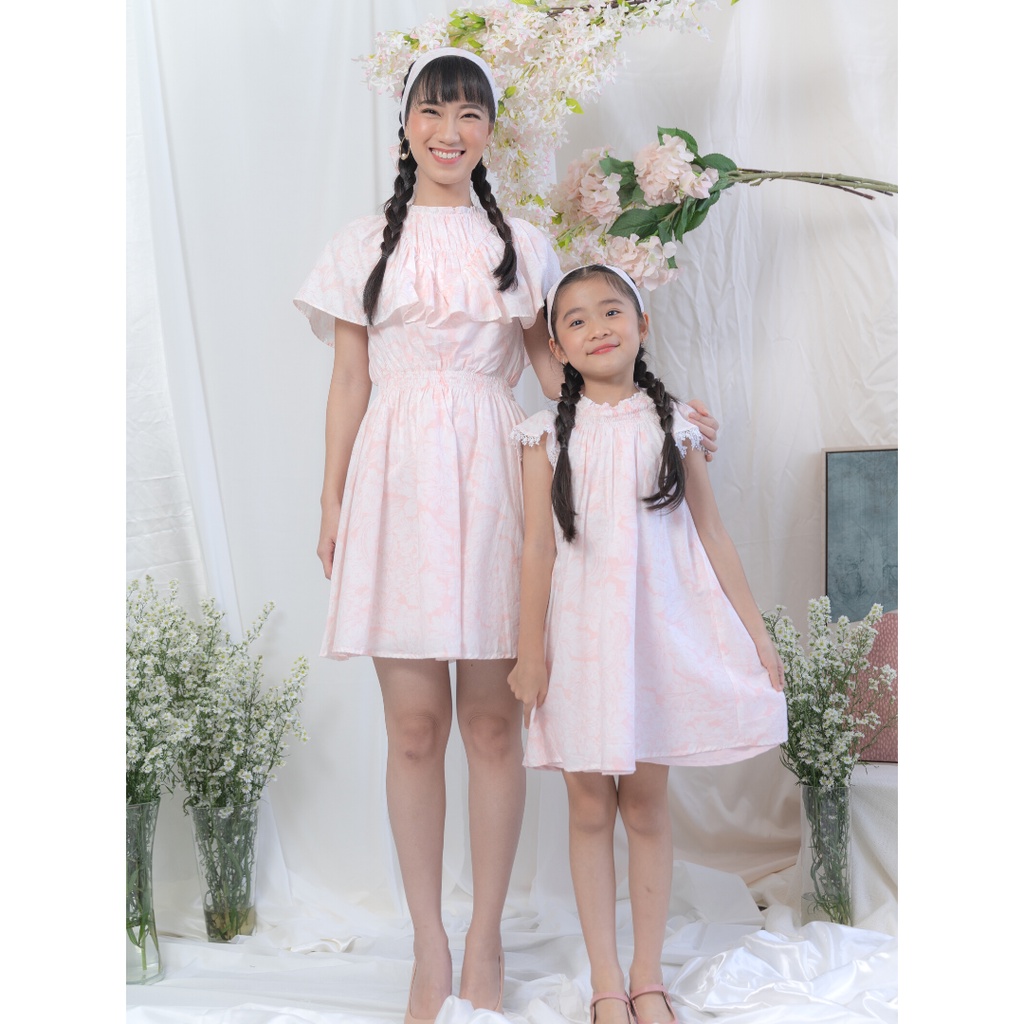 Ayaco Bundle Jungsoo Ruffle Dress + Mini Jungsoo Ruffle Dress