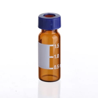 ขวดแก้วตัวอย่าง ขวดใส่ตัวอย่าง ขวด2ml