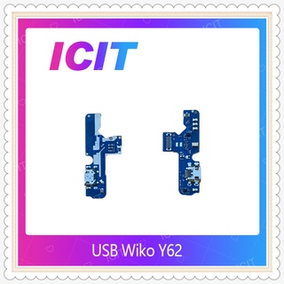 USB Wiko Y62  อะไหล่สายแพรตูดชาร์จ แพรก้นชาร์จ Charging Connector Port Flex Cable（ได้1ชิ้นค่ะ) ICIT-Display