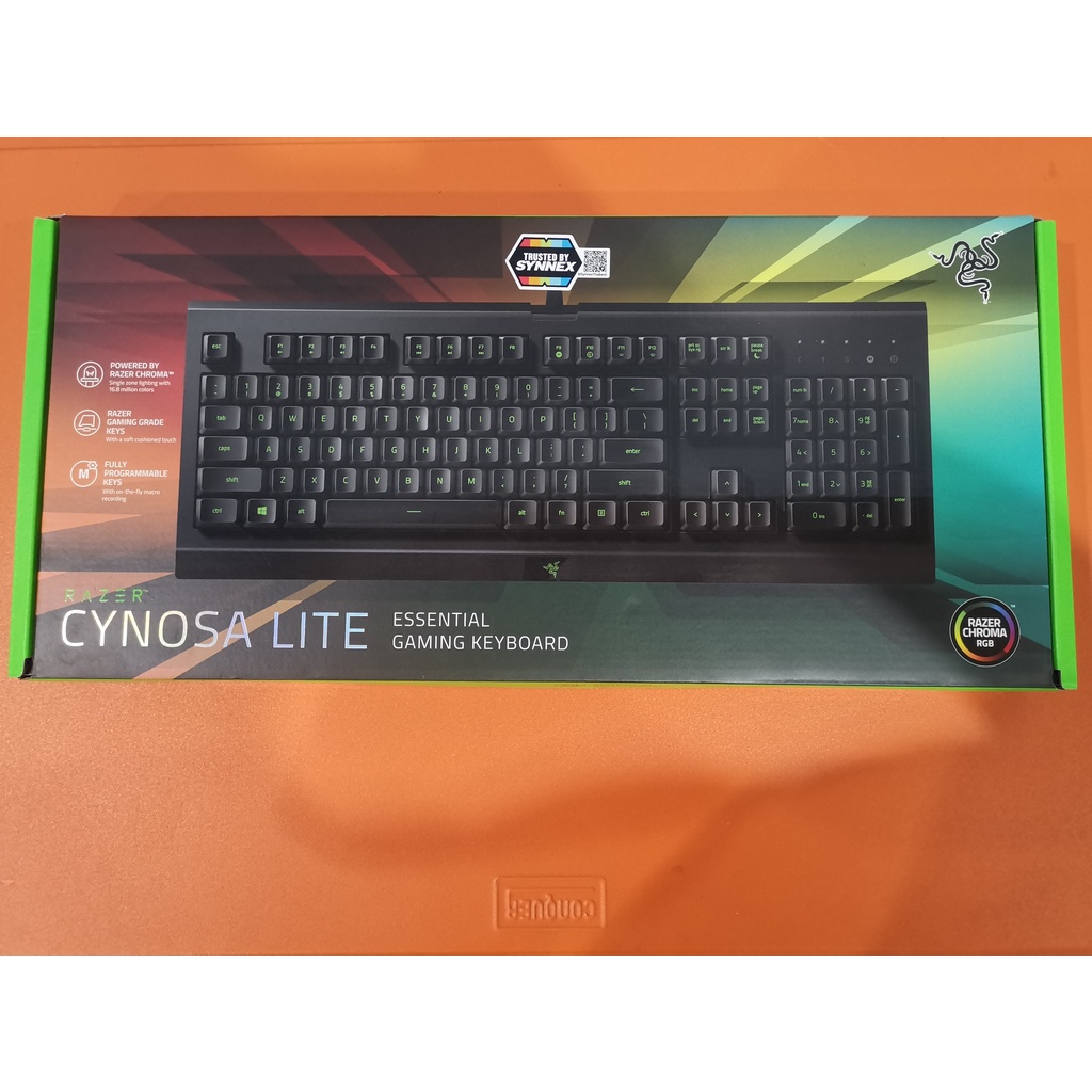 Razer Cynosa Lite Gaming Keyboard RGB blacklite