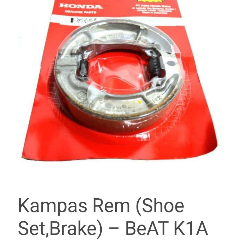 06430-K44-V80 ผ้าเบรคสําหรับบีท 2020 scoopy K2F ฮอนด้าเดิม