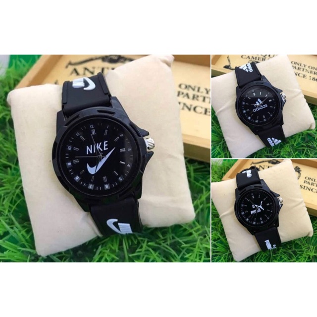 ADIDAS NIKE PUMA⏰ - นาฬิกาสายยาง