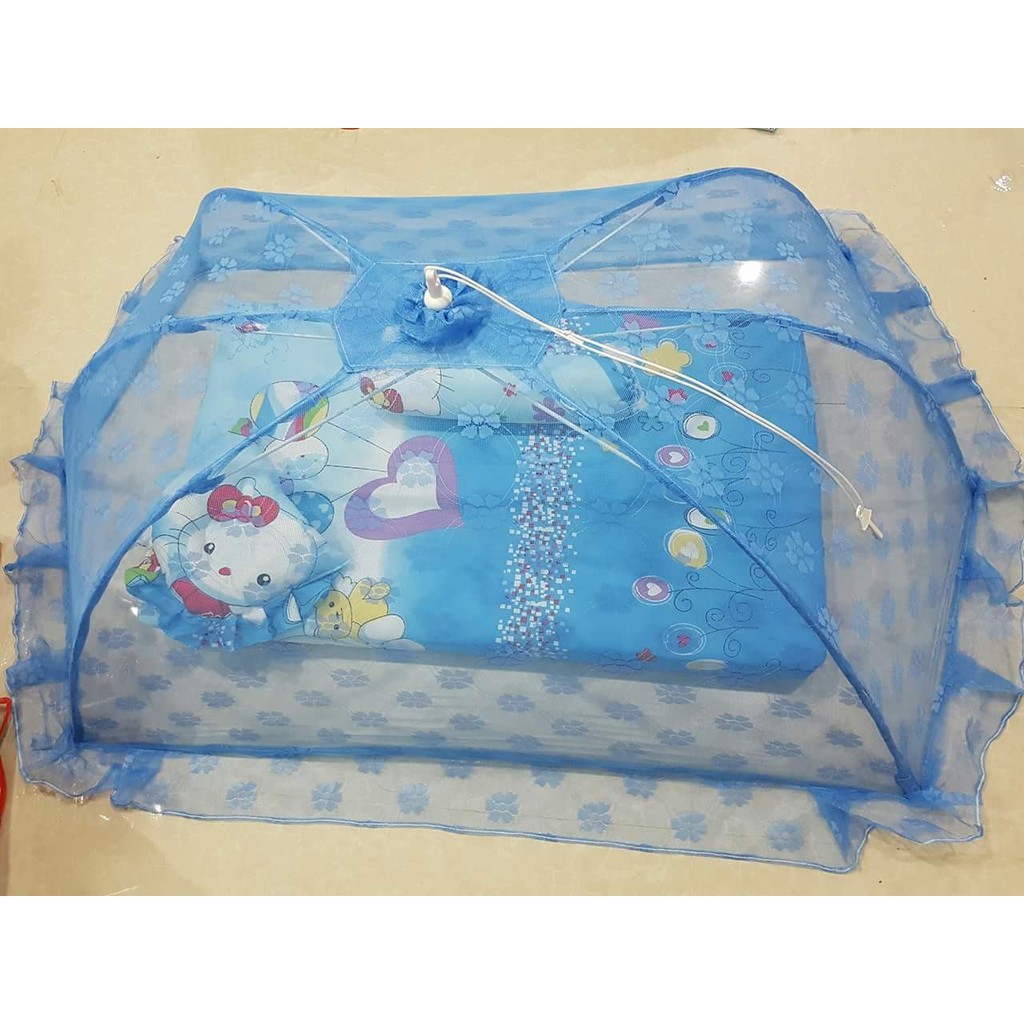 มุ้งครอบเด็ก มุ้งครอบทารก มุ้งกันยุงเด็ก มุ้งกันยุงเด็กอ่อน Size L มี 4 สี