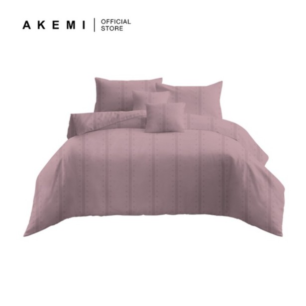 Akemi ชุดผ้าปูที่นอน ลายราชินีแห่งความกตัญญู สีม่วง