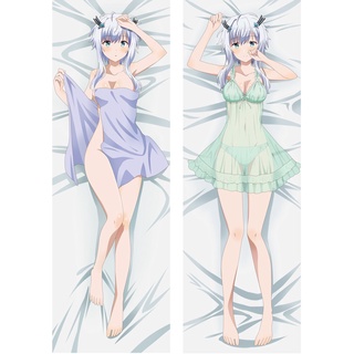 ปลอกหมอนอิง ลาย The Misfit of Demon King Academy Misha Necron Dakimakura Male Otaku สําหรับผู้ชาย