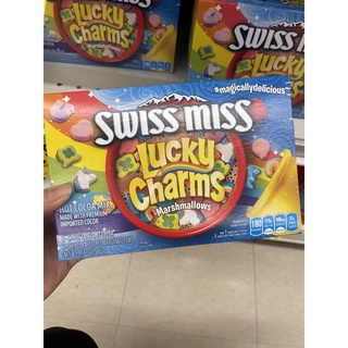 🍫🍫🍫Swiss Miss &amp; Lucky Charms Cereal ผงโกโก้และซีเรียล🥣🥣🥣 📍260g 📌ช็อคโกแลตนำเข้าจากเมกา🇺🇸🇺🇸🇺🇸