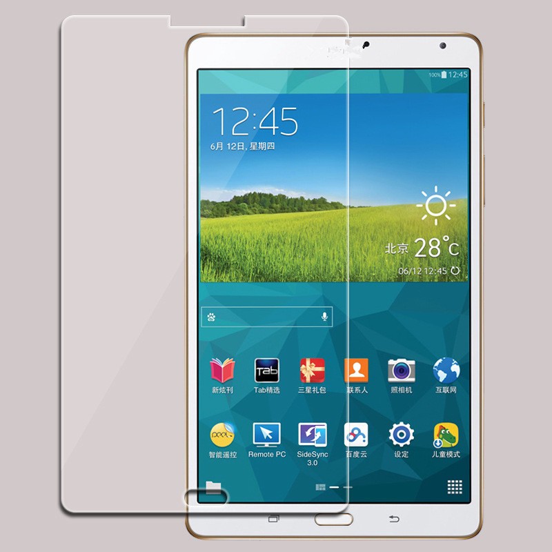 9h กระจกนิรภัยสําหรับ Samsung Galaxy Tab S T700 SM-T701 T705 T705C 8.4 นิ้วแท็บเล็ตป้องกันหน้าจอป้อง