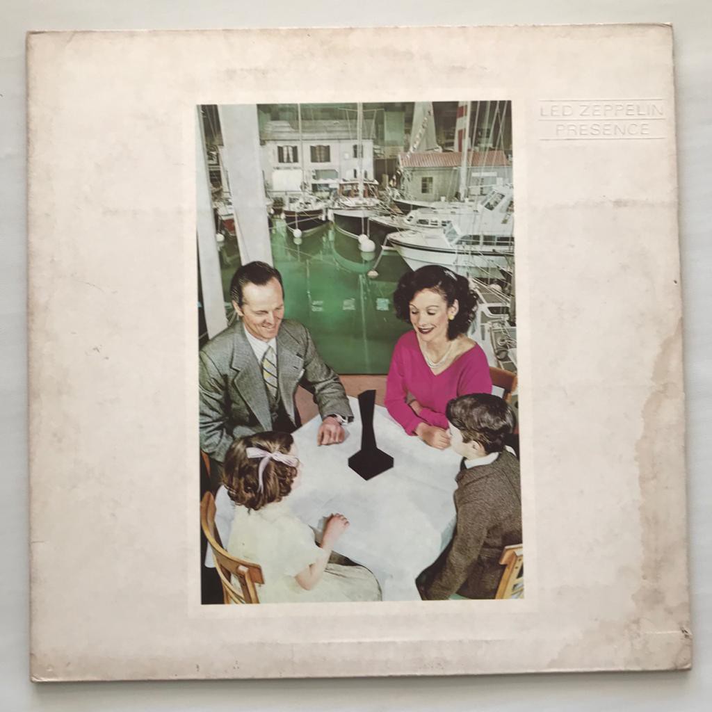 Led Zeppelin - ปัจจุบัน - แผ่น LP Vinyl PH Black