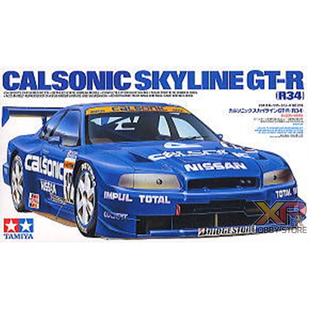 [Tamiya] 1/24 : Calsonic Nissan R34 Skyline GT-R 1999 (TA 24219)