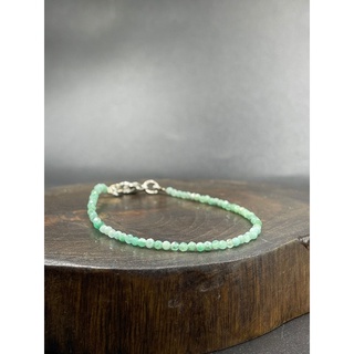 Amazonite bracelet 2mm กำไลอเมซอน