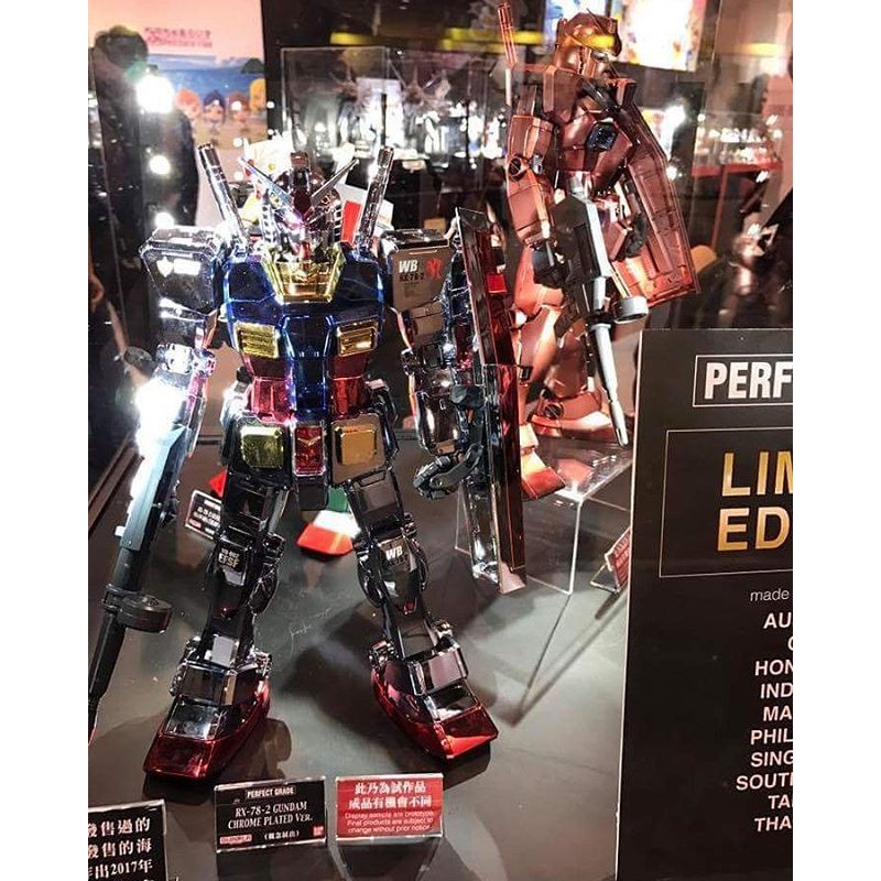 Pg 1 60 Rx 78 2 Gundam Chrome Plated Ver Shopee Thailand