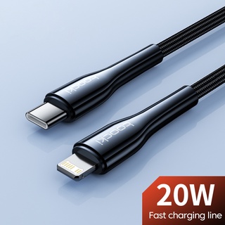 สายชาร์จเร็ว 20W PD Type C เป็น 1OS C-L สําหรับส่งข้อมูล