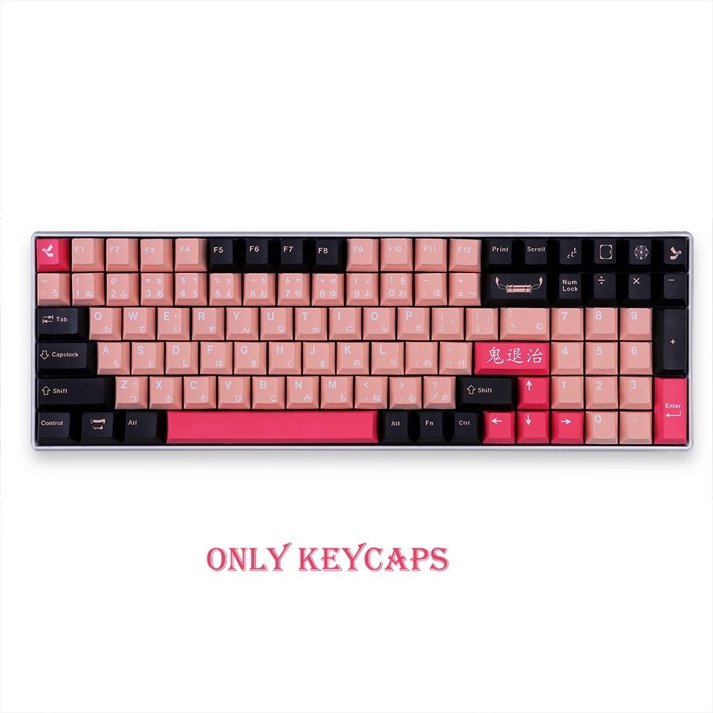 Cherry Profile GMK Demongirl Mechanical Keyboard Keycap 130 คีย์สําหรับ Cherry MX