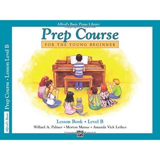 หนังสือเปียโนAlfred prep course lesson book level B พร้อมCD