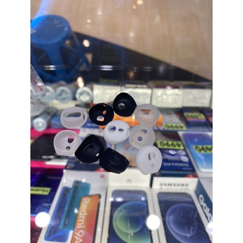 ฟองน้ำหูฟัง ไม่เจ็บหู สบายหู Earbuds จุกยางใส่หูฟัง ซิลิโคนหูฟัง คุณภาพดี ยางใส่หูฟังซัมซุง ใส่แล้วแน่นหูพอดี ไม่หลุดง่า