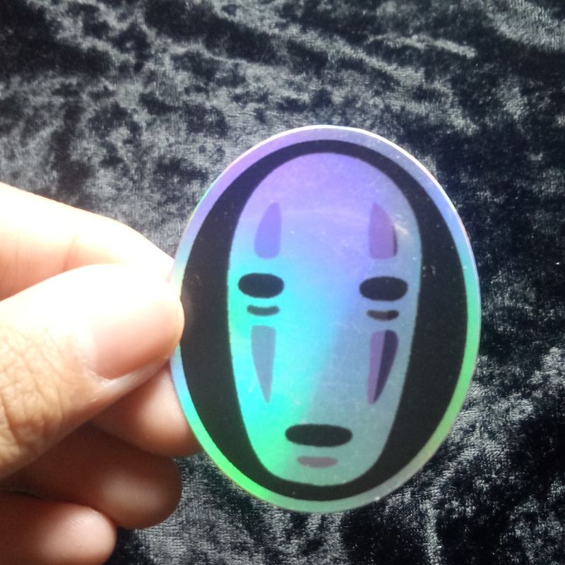 HOLOGRAM STICKERS ไดคัท GHIBLI, Spirited Away | คาโอนาชิ