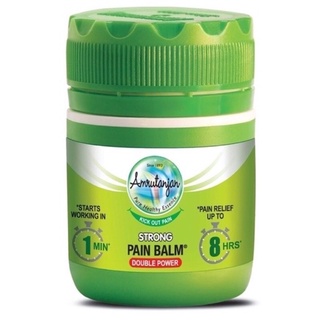 Pain balm บรรเทาปวดเมื่อยตามข้อ และกล้ามเนื้อ สูตรเย็น ที่ขายดีที่สุดในอินเดีย Amrutanjan (สีเขียว)