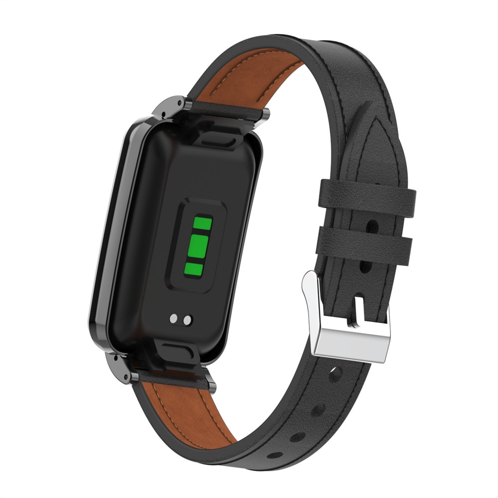 สายหนังสร้อยข้อมือเปลี่ยนวงสําหรับ Xiaomi Smart Band 7 8 9 Pro / Xiaomi Smart Band 8 9 Active ราคา ถูกที่สุด ดีลบีเคเค แกลเลอรีภาพที่ 7