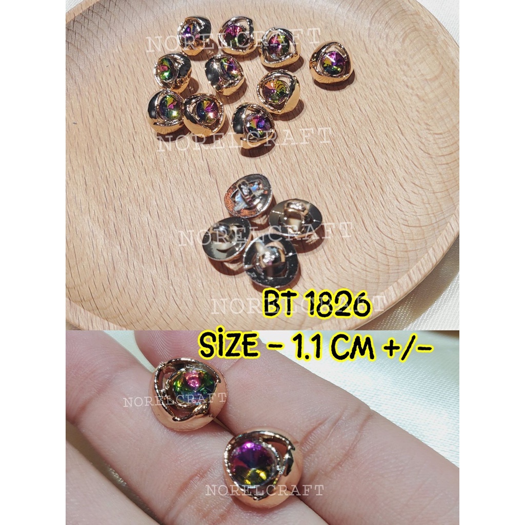 144PCS[BT1826]BUTANG FESYEN/BUTTON FASHION/BTANG KEMEJA/ BUTANG BISA/NORMAL SHIRT BUTTON