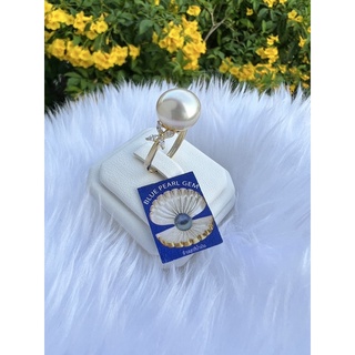 แหวนไข่มุกทะเลสีทอง🎈ชนิดSouth Sea Pearl🏮จากAUSTRALIA /เงาสวยมากๆๆสีธรรมชาติแท้100%มุกทะเลขนาด11.26มิล🎊ทรงoff Roundเงาสุด
