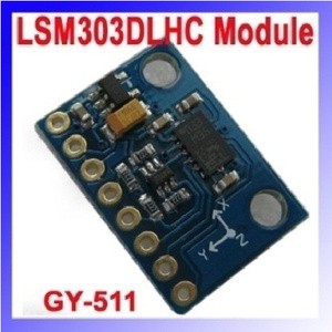 GY-511 LSM303DLHC โมดูล e-Compass 3 แกน Accelerometer + 3 แกน