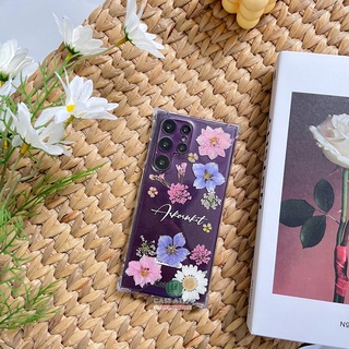 ❤️‍🔥สั่งทำ เคสงานดอกไม้ แบบที่43 i13 pro max s22 ultra note20 a53 a73 reno7 v23 เคสกันกระแทก