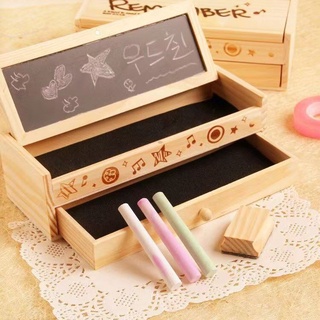 กล่องดินสอไม้สำหรับเด็ก ไซโกตหลายชั้น