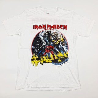 เสื้อยืดวง Iron Maiden World Tour 1982-83  Size.M