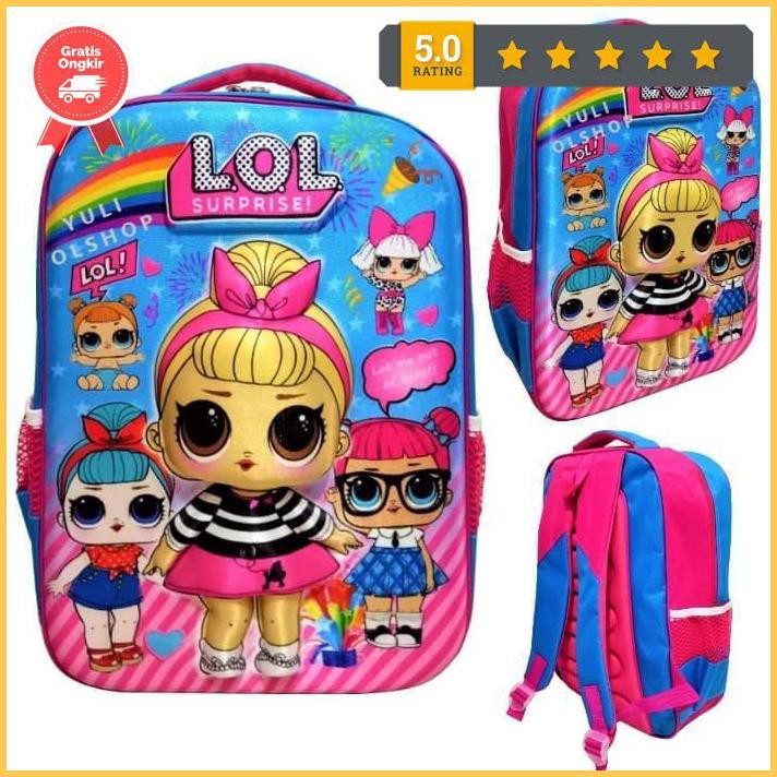 Lol 3D Elementary School Backpack Free889