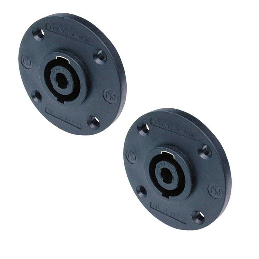 R01KSH NKE AUDIO Neutrik Panel Mount Speakon Jack NL4MPR Neutrik NL4MPR(แพ็คคู่)