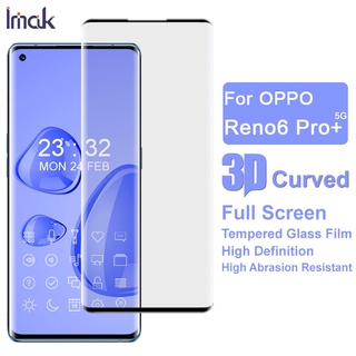 Imak Oppo Reno 6 Pro Plus 5g Tempered Glass Oppo Reno6 Pro+ 3D Curved Front Screen Protector Film