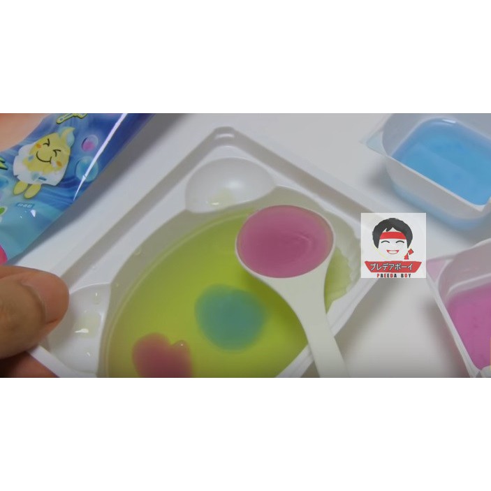 Kracie Water Ball (แบบใหม่ถุงดำ) ขนมทำเอง ชุดทำโมจิหยดน้ำ บอลน้ำ ทำง่าย สนุกและอร่อย ขนมของเล่น จากญี่ปุ่น (ซองดำ) - รูปที่ 6