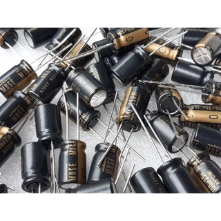 Nichicon MUSE KZ 100uf 25v For Audio Equipment capacitor ตัวเก็บประจุ คาปาซิเตอร์