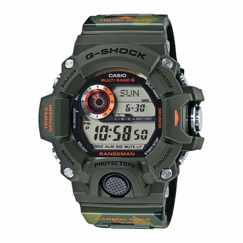 Casio G-Shock Rangeman นาฬิกาผู้ชาย สายเรซิ่น รุ่น GW-9400